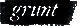 grunt logo